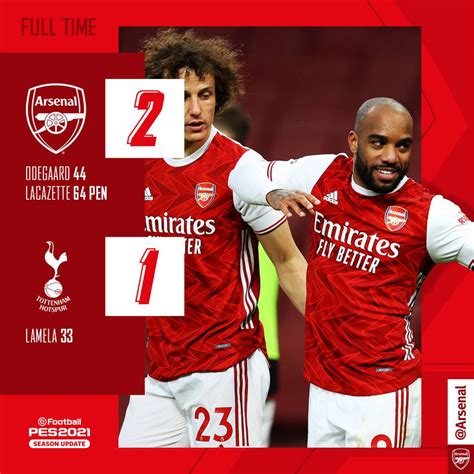 Arsenal vs Tottenham 2-1: Arteta Beats Mourinho in London Derby 