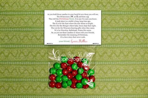 Free m&m christmas poem printable. m & m christmas story | holiday printable | Holiday ...