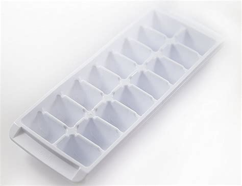 Kitch Ice Tray Easy Release White Ice Cube Trays 16 Cube