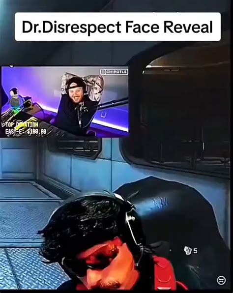 Dr Disrespect Face Reveal