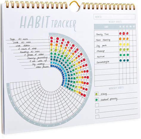 Lamare Habit Tracker Calendar Habit Tracker Habit Tracking Goals