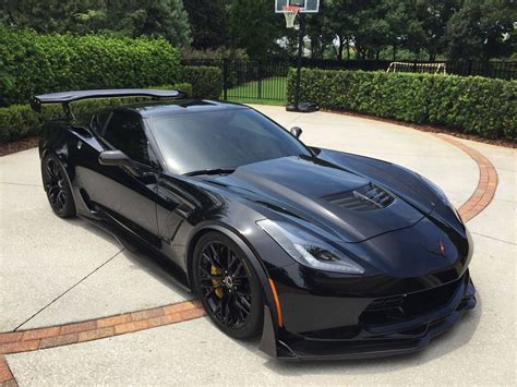 Chevrolet Corvette C7 Black Chevrolet Cars