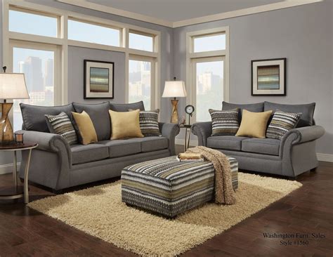 Shop our gray living room sets to pick the seating types and features that match your lifestyle. 1560 - The Contemporary Living Room Set - Grey ...
