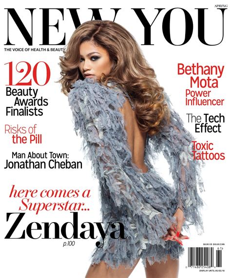 Zendaya New You Magazine Spring Cover And Pics CelebMafia