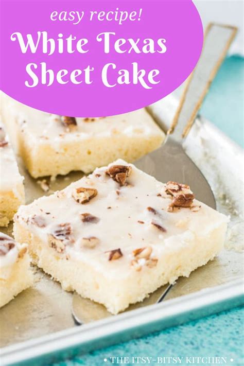 Most sheet cake recipes can easily be doubled. White Texas Sheet Cake | Recipe | Vanilla sheet cakes, Sheet cake recipes, Healthy fruit cake