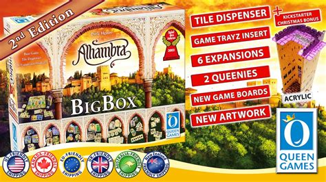 For obvious reasons, summer love island 2020 was cancelled and winter love island 2021 didn't even get a look in. Alhambra Big Box 2nd Edition by Queen Games — Kickstarter