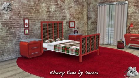 Bedroom Lise By Souris At Khany Sims Sims 4 Updates