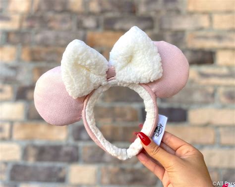 Costume Tails And Ears Accessories Minnie Mouse Ears Grey Sherpa Minnie