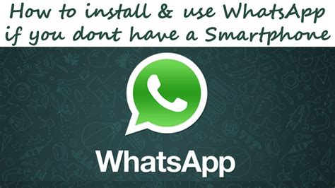 A broadcast message is sending the same message to a large group of people at the same time. How to install & use WhatsApp if you dont have a ...