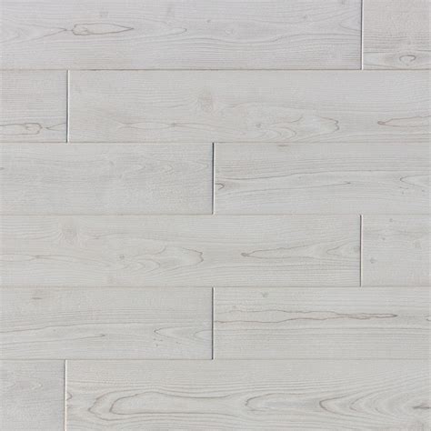 White Wood Look Tile At