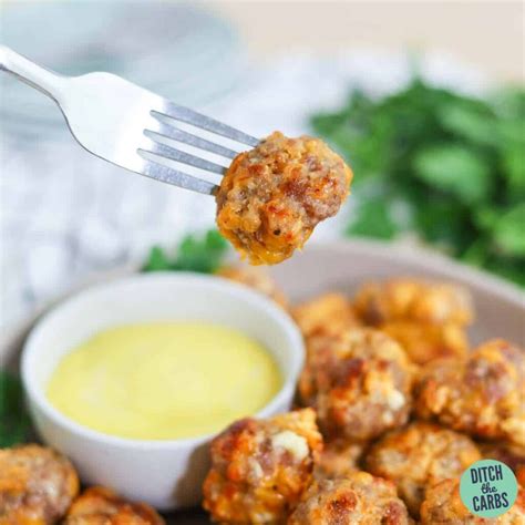 The Best Keto Sausage Balls Ditch The Carbs