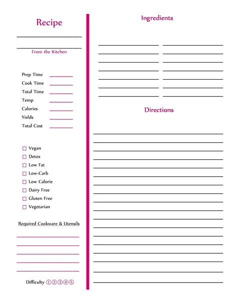 Download our free templates there are numerous templates for powerpoint, microsoft word, snapfish, and publisher that can help you visualize what the book's final copy will look like beforehand. 42 Perfect Cookbook Templates +Recipe Book & Recipe Cards