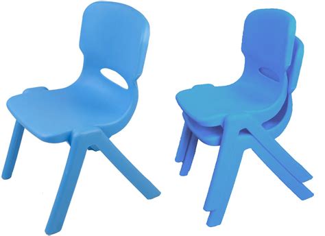 I used pallet wood for everything except the legs of the chairs. Childrens Chairs | Kids Chairs | Set of 2 BLUE Plastic ...