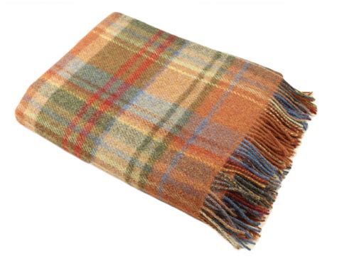 You might discovered another plaid throw blanket higher design ideas. Wool Plaid Blanket Throw 54" x 72" Made in Ireland