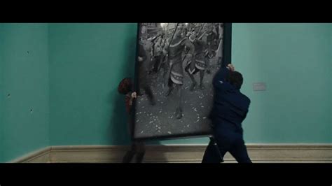 Night At The Museum Battle Of The Smithsonian Painting Scene Youtube