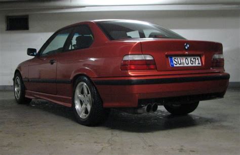 318is Coupe Sierra Rot Metallic M Paket 3er Bmw E36 Coupe