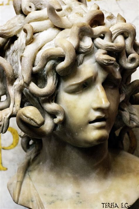 Testa Di Medusa Di Bernini Musei Capitolini Arte Grega Mitologia