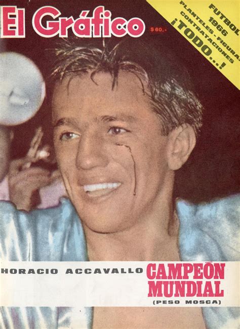 El Gráfico Nro 2422 08 03 1966 Accavallo Campeon del Mundo Vebuka com