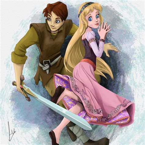 The Lost Princess Eilonwy By Leostrious On Deviantart Disney Princess Art Disney Fan Art