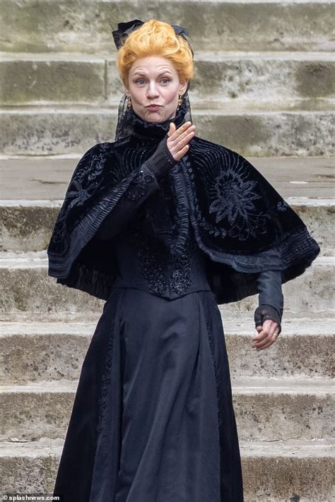 The Essex Serpent Claire Danes Wears Victorian Mourning Dress To Play Cora As She Films Series