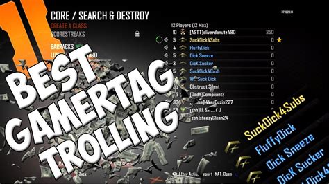 The Best of Gamertag Trolling! (Funny Black Ops 2) - YouTube