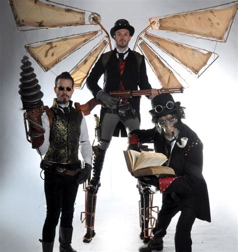 Whether Theyre On Stilts Or On The Ground Our Roaming Steampunk