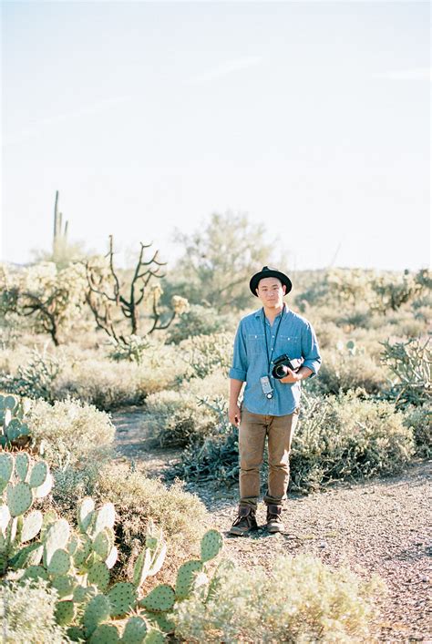 Man Standing In Desert By Stocksy Contributor Daniel Kim Photography