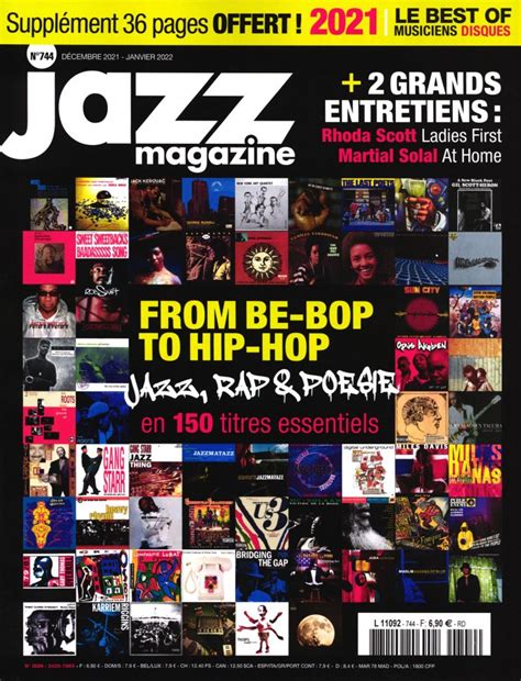 Jazz Magazine N° 744 Abonnement Jazz Magazine Abonnement Magazine