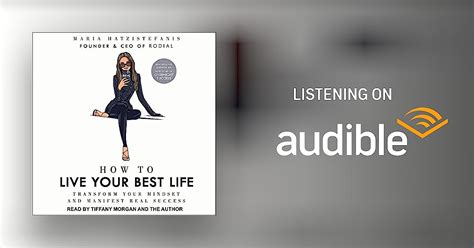 How To Live Your Best Life By Maria Hatzistefanis Audiobook Audible Com