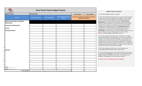 50 Free Budget Proposal Templates Word And Excel Templatelab