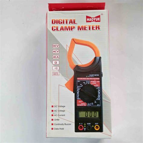 Haoyue Digital Multimeter Dt 266 Clamp Meter Opera Tools
