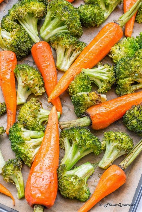 Maybe you would like to learn more about one of these? Oven Roasted Carrots and Broccoli - Flavor Quotient