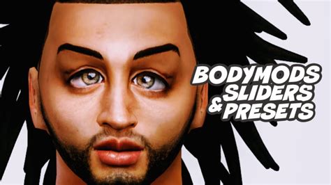 Must Have Body Mods Sliders And Presets For Diverse And Realistic Sims