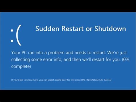 how to fix sudden restart shutdown problem in windows 10 8 1 7