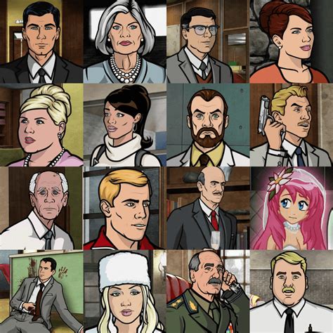 Archer Archer Cast Detail The Big Changes Coming To The Show In