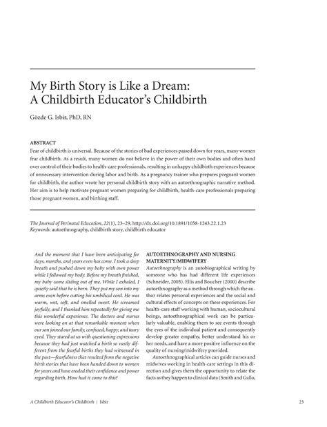 Birthing A Story Of A New Mother A Childbirth Educators Childbirth