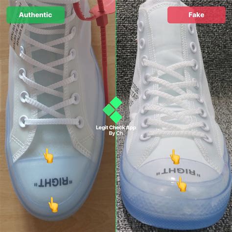 Today i reviewed the off white converse chuck taylor. Off-White x Converse Chuck Taylor Fake vs Real LC Guide ...