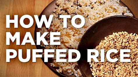 Puffed Rice Cake Recipe