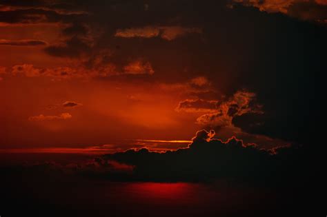 Sunset Sky Background 4k