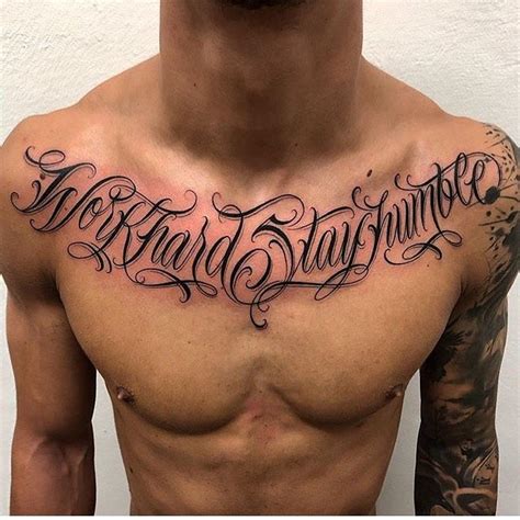 Chest Tattoo Quotes For Men 40 Philippians 413 Tattoo Designs For