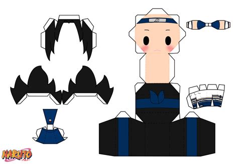 Sasuke Papercraft Anime Papercraft Printable Papercrafts Printable