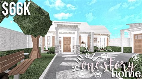 Not my fav but definitely 100x. Small One Story Home | Roblox Bloxburg | GamingwithV - YouTube