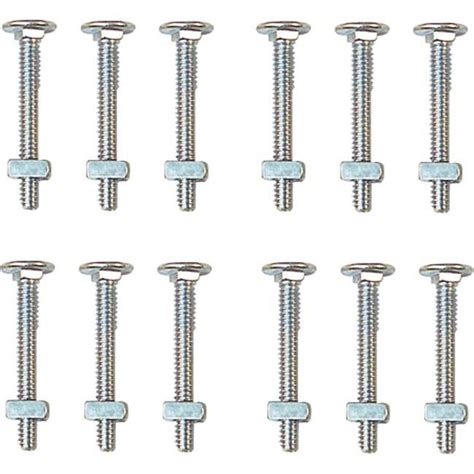 Prime Line Gd52103 Carriage Bolts With Nuts 12 Pack