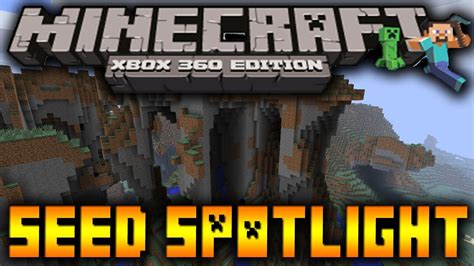 Minecraft Xbox 360 Seed Spotlight Vast Mountain Range Open Nether