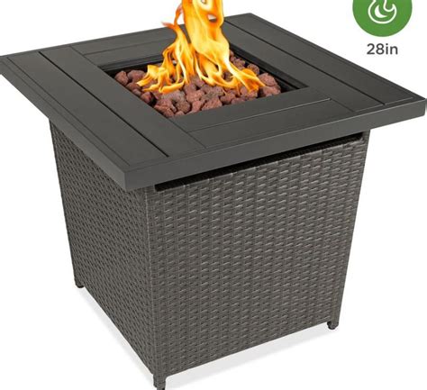 Propane Fire Pit Sale: 28″ Fire Pit Table on sale for $229.99 (reg $418