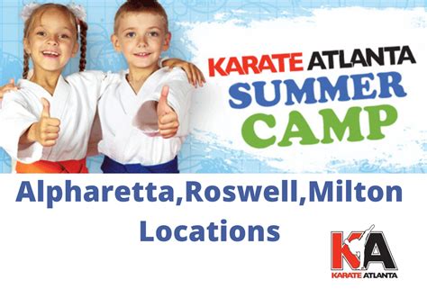 2021 Summer Camp Karate Atlanta In Alpharetta Milton And Roswell