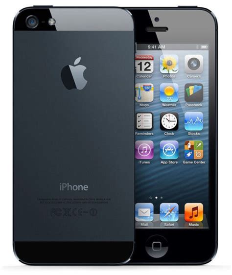 Apple Iphone 5 32gb Black And Slate Unlocked A1429 Gsm For Sale