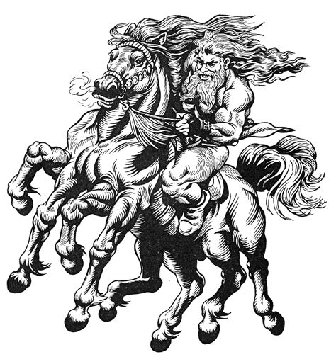 Odins 8 Legged Mount Sleipnir Mythology Norse Pinterest