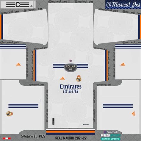 By lucas navarrete july 21 Posible equipación Real Madrid 2021-2022 PES 2021 - by ...