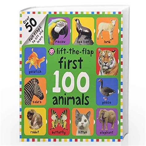 First 100 Animals Lift The Flap Over 50 Fun Flaps To Lift And Learn By